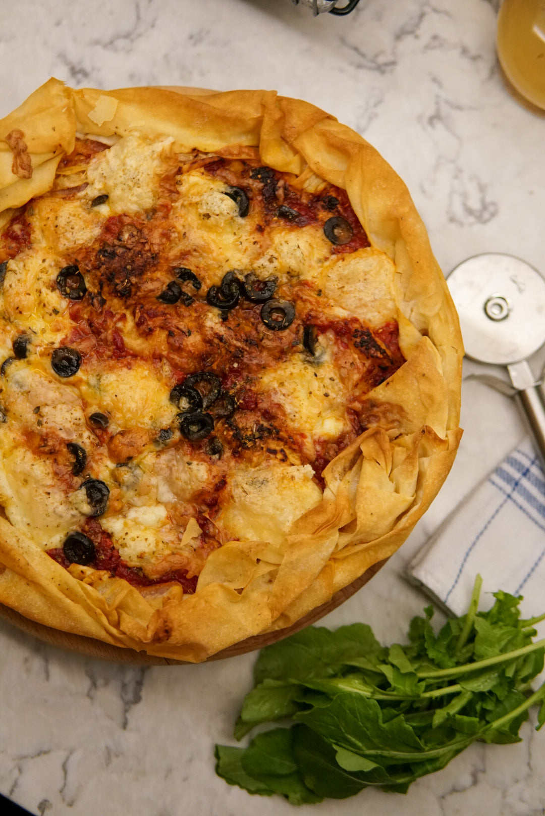 Yufka Pizza – HealthyFoodBreak