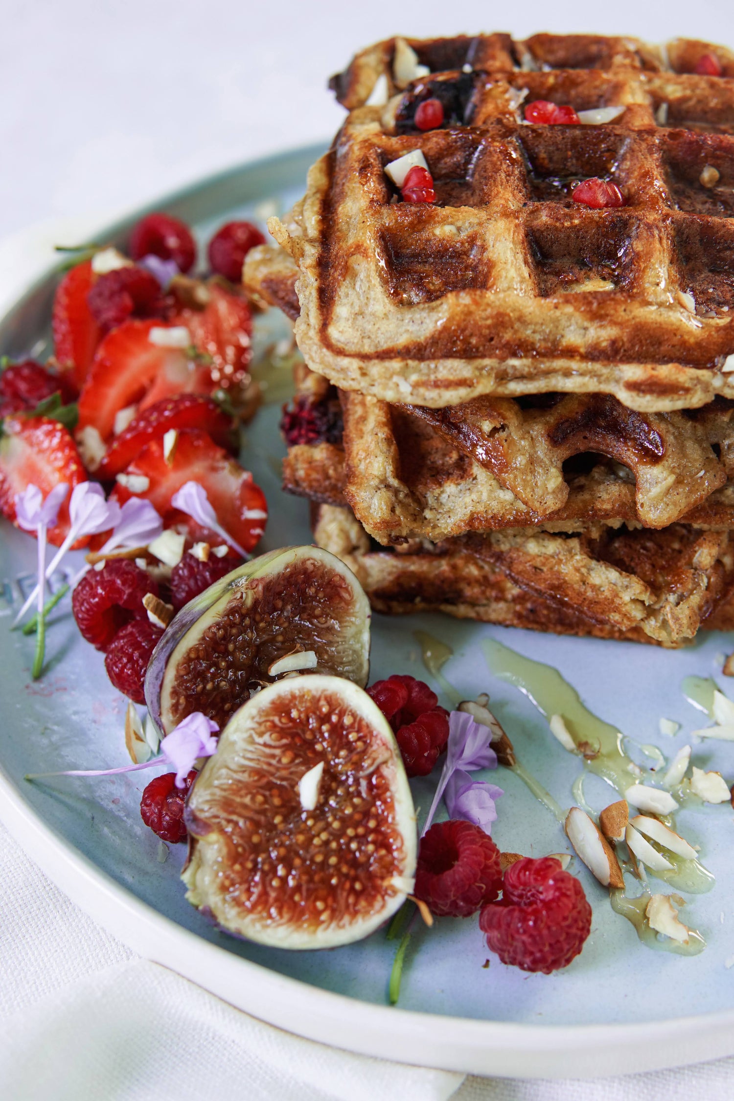 Şekersiz & Glutensiz Waffle