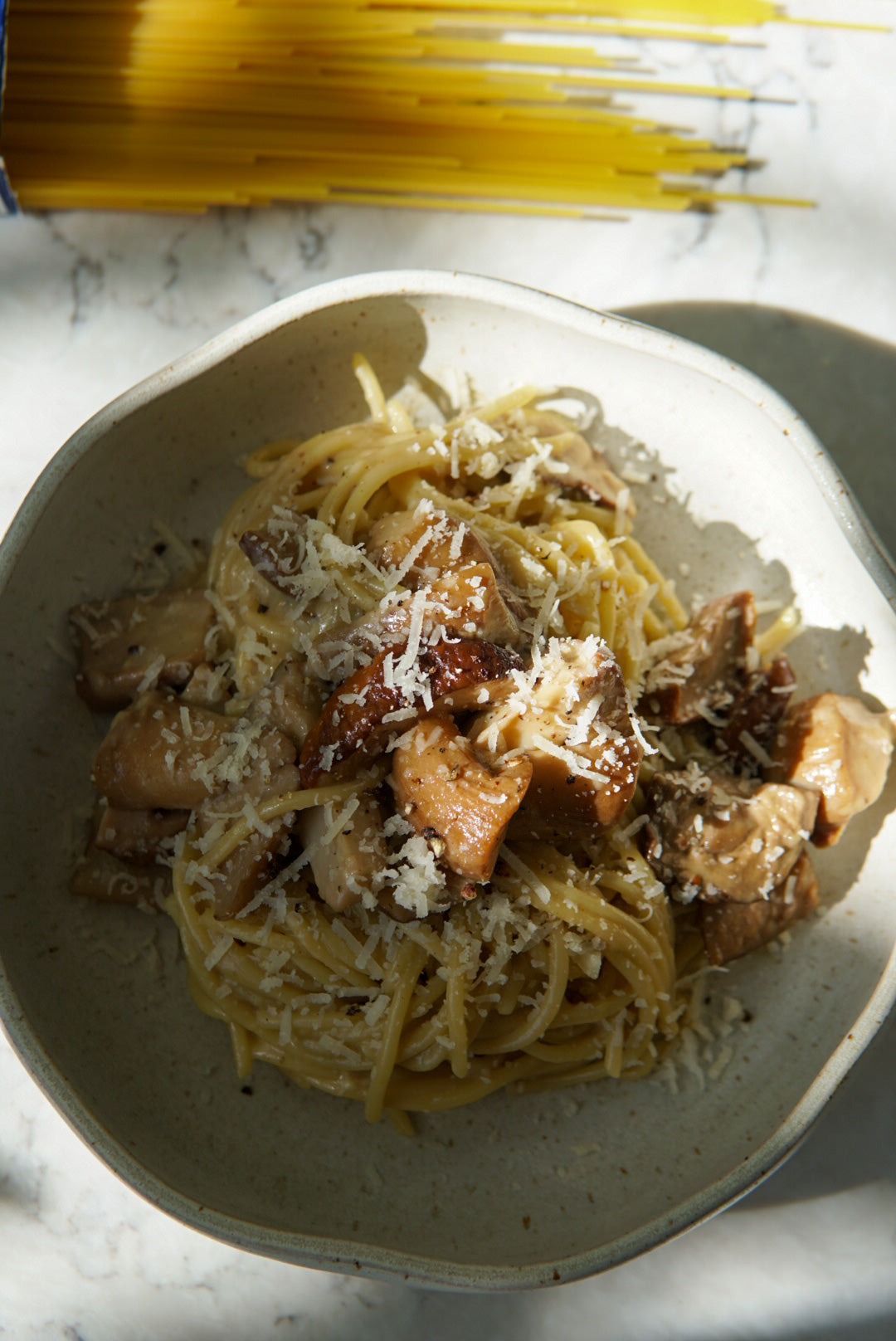 Spaghetti Carborana Porcini