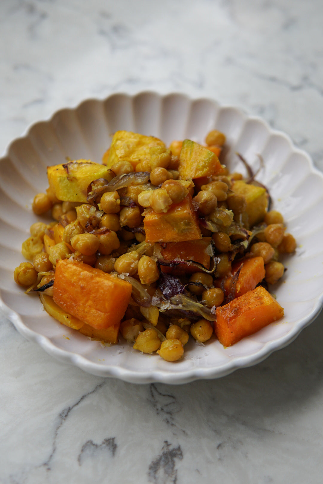 Fırında Balkabaklı Nohut