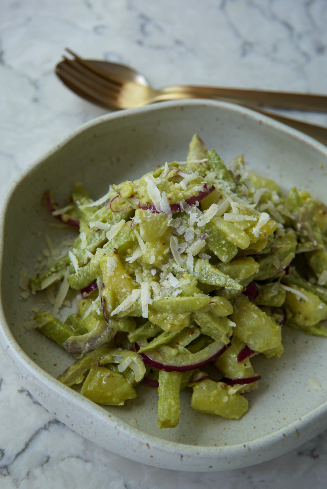 Fasulyeli Patates Salatası