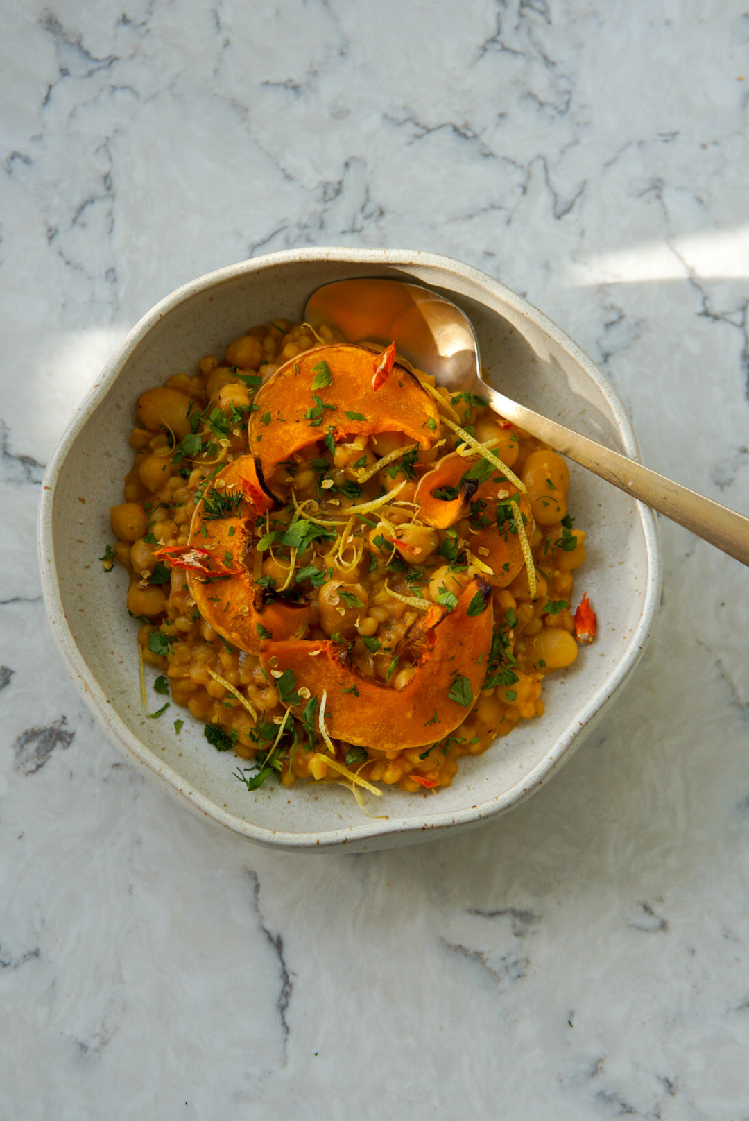 Balkabaklı Buğday Pilavı