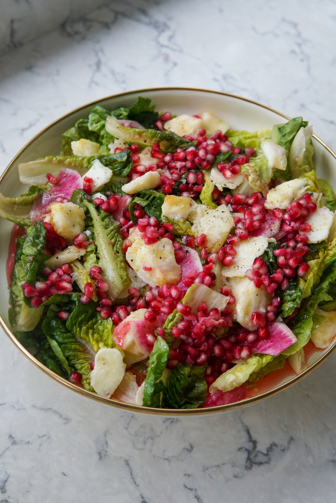 Çıtır Hellimli Yedikule Salatası