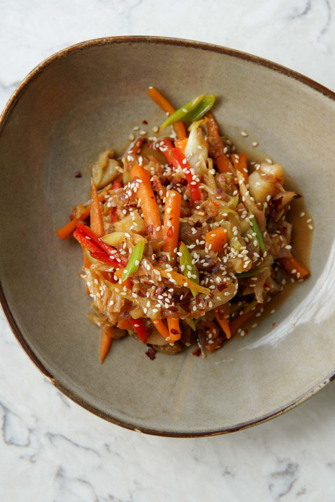 Sebzeli Lahana Kavurma