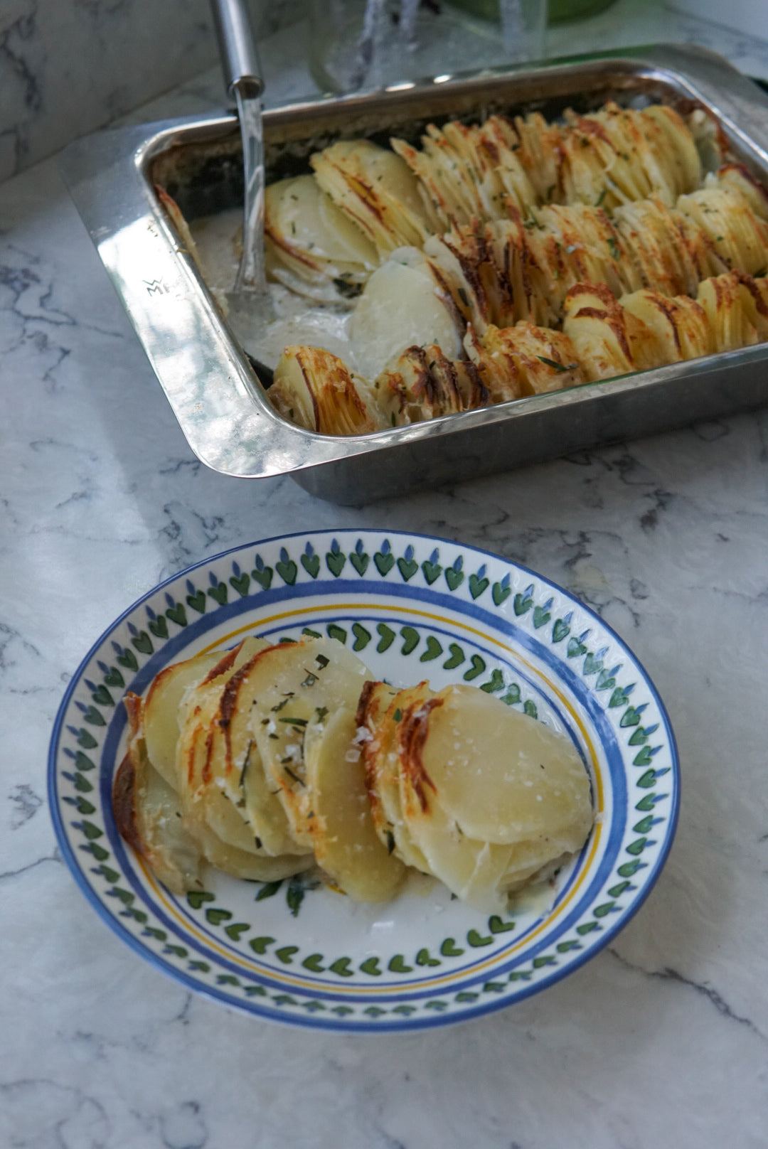 Kremasız Patates Graten