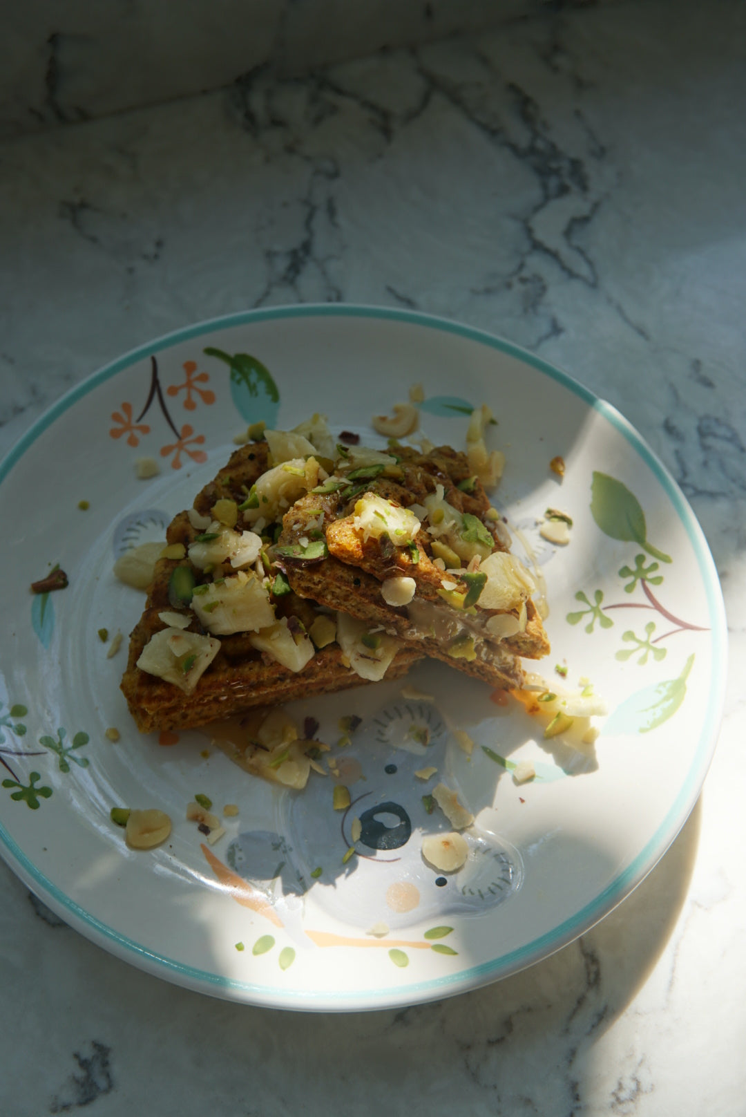 Herobaby ile Besleyici 3 Tarif  ⎮  Tatlı Patatesli ve Yulaflı Waffle