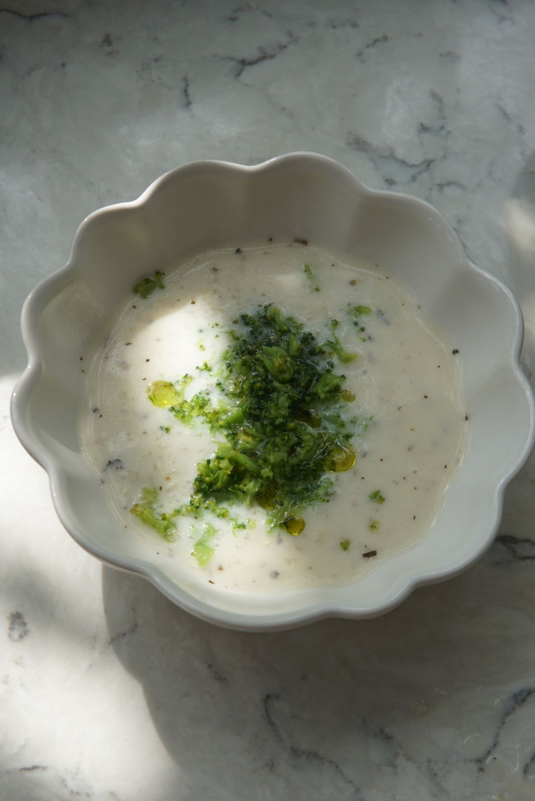Kinoa ve Brokolili Yoğurt Çorbası