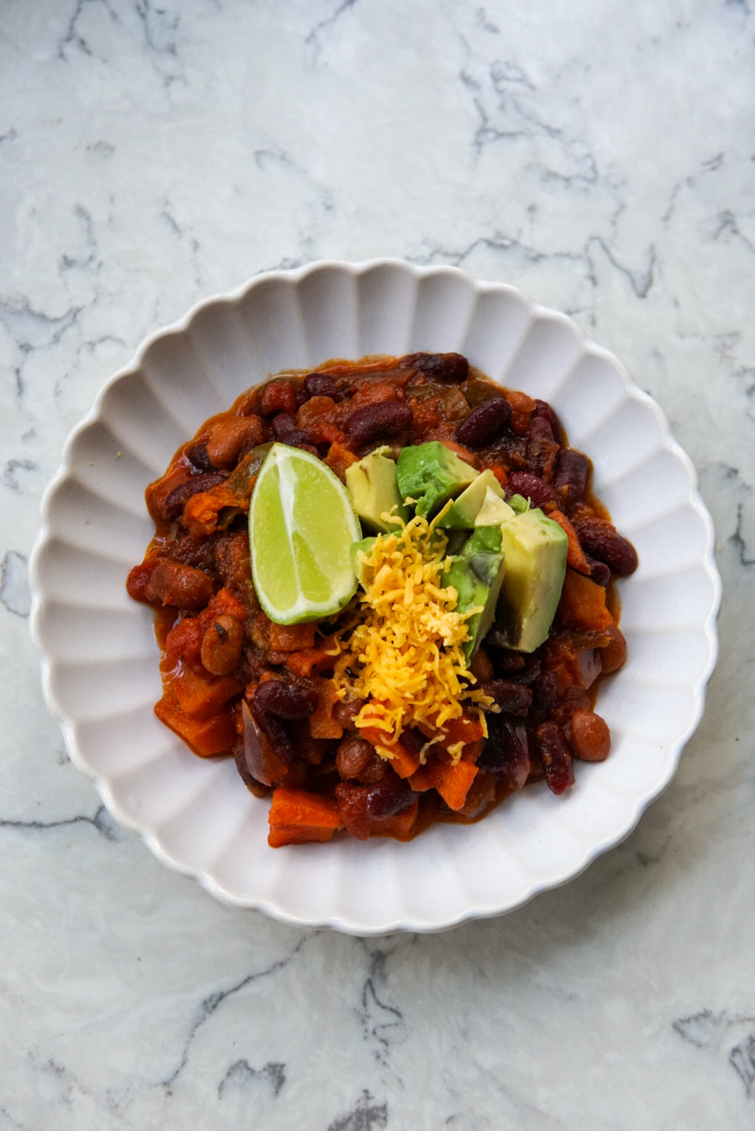 Tatlı Patatesli & Balkabaklı, 2 Bakliyatlı Chili