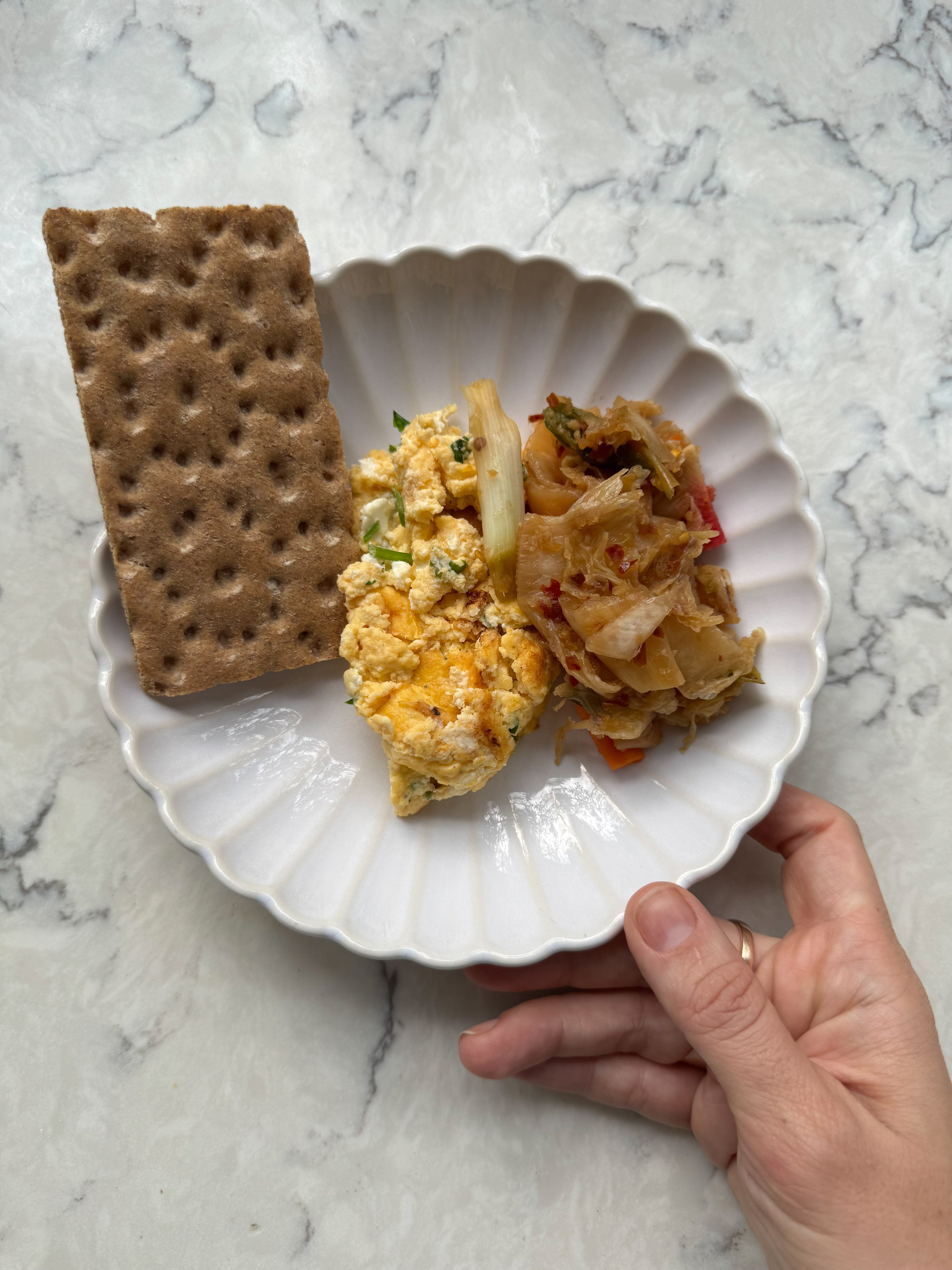 Peynirli Çırpılmış Yumurta