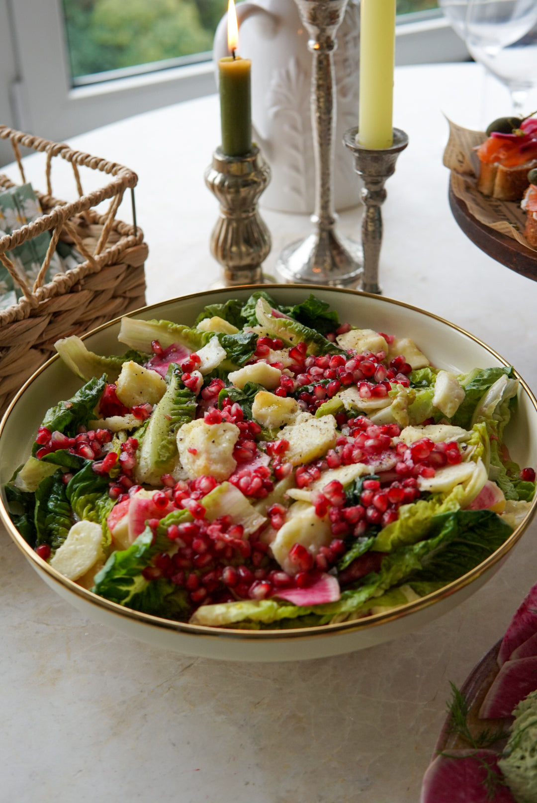 Çıtır Hellimli Yedikule Salatası&nbsp;